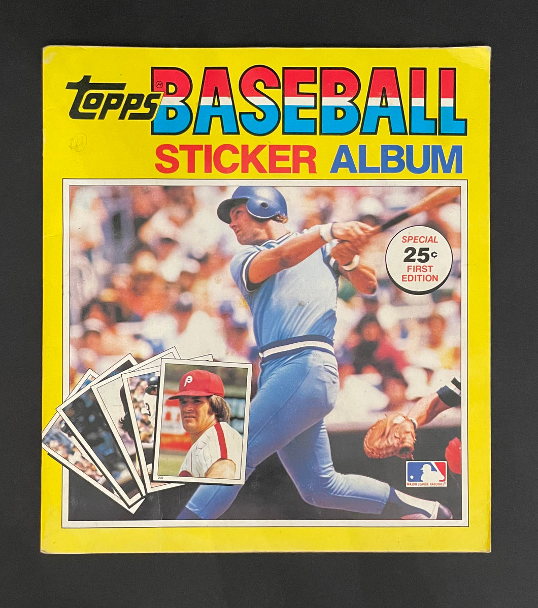 1980 Vintage MLB Baseball Complete Sticker Album