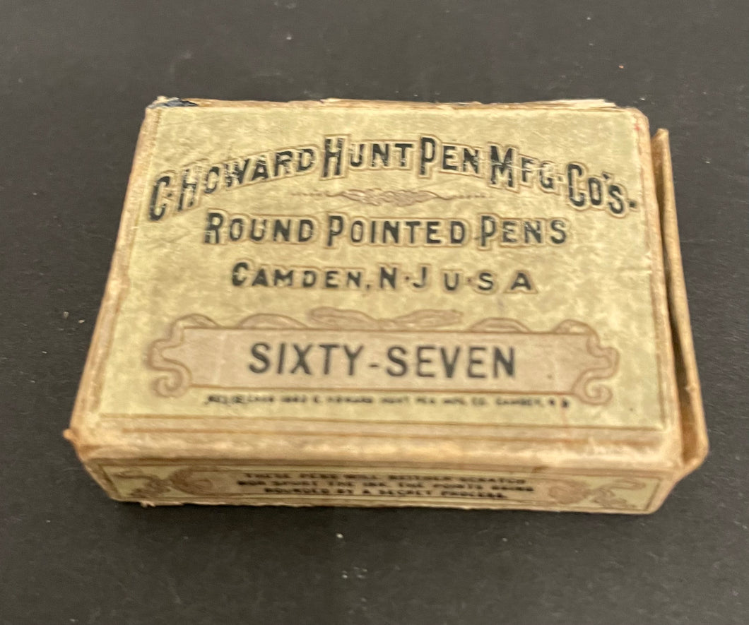 Antique Hunt #67 Quill Nib Opened Box