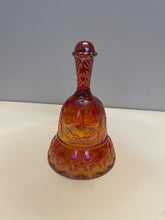 Load image into Gallery viewer, Carnival Glass New Imperial Logo Santa scene RARE
