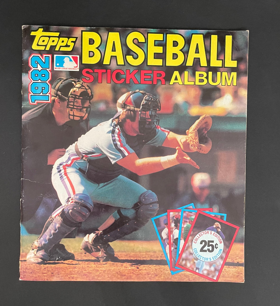 1982 Vintage MLB Baseball Complete Sticker Album