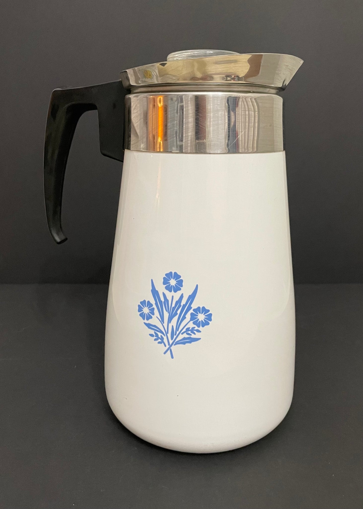 Vintage Pyrex Corningware “Blue Cornflower” 9 Cup Coffee Carafe – Vintage  Antiques Warehouse