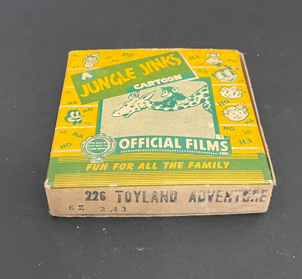 Vintage Jungle Jinks Toyland Adventure 16MM Film