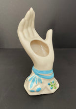 Load image into Gallery viewer, Vintage Clinchfields White Ceramic Hand Vase
