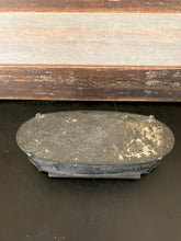 Load image into Gallery viewer, Vintage Hand Chased Pewter Jewelry Casket Box
