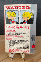 Load image into Gallery viewer, 1955 “Wanted: Dennis the Menace” Vintage Paperback Book
