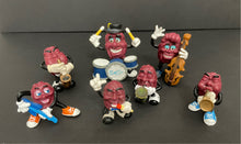 Load image into Gallery viewer, Vintage California Raisins Big Band Figurines
