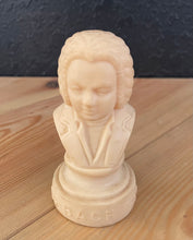 Load image into Gallery viewer, Vintage Resin Halbe Composer Figurine Bust Bach
