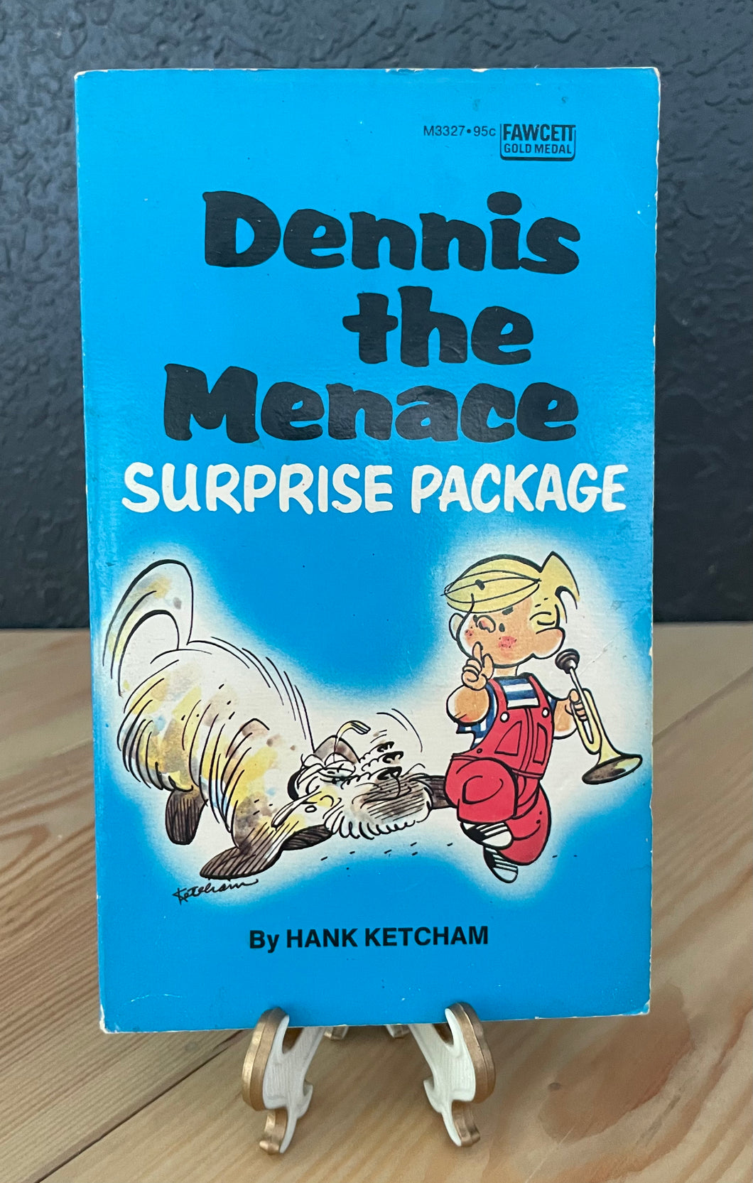 1971 “Dennis the Menace, Surprise Package” Vintage Paperback Book