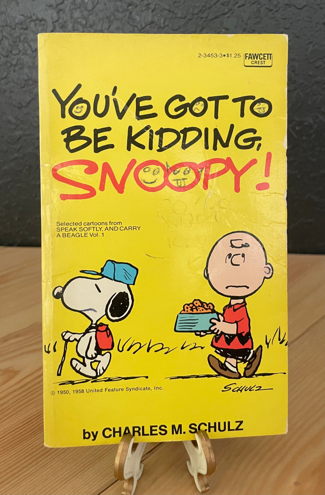 1974 “You’ve Got To Be Kidding, Snoopy” Vintage Paperback Book