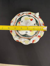 Load image into Gallery viewer, Vintage Hand Painted Japanese Porcelain Moriage Nippon Tea Caddy

