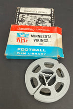 Load image into Gallery viewer, Vintage Ragstan NFL Minnesota Vikings Film Library 8MM
