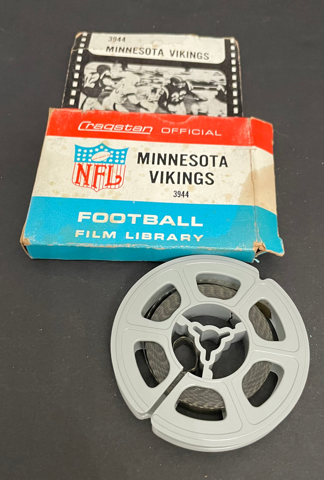 Vintage Ragstan NFL Minnesota Vikings Film Library 8MM