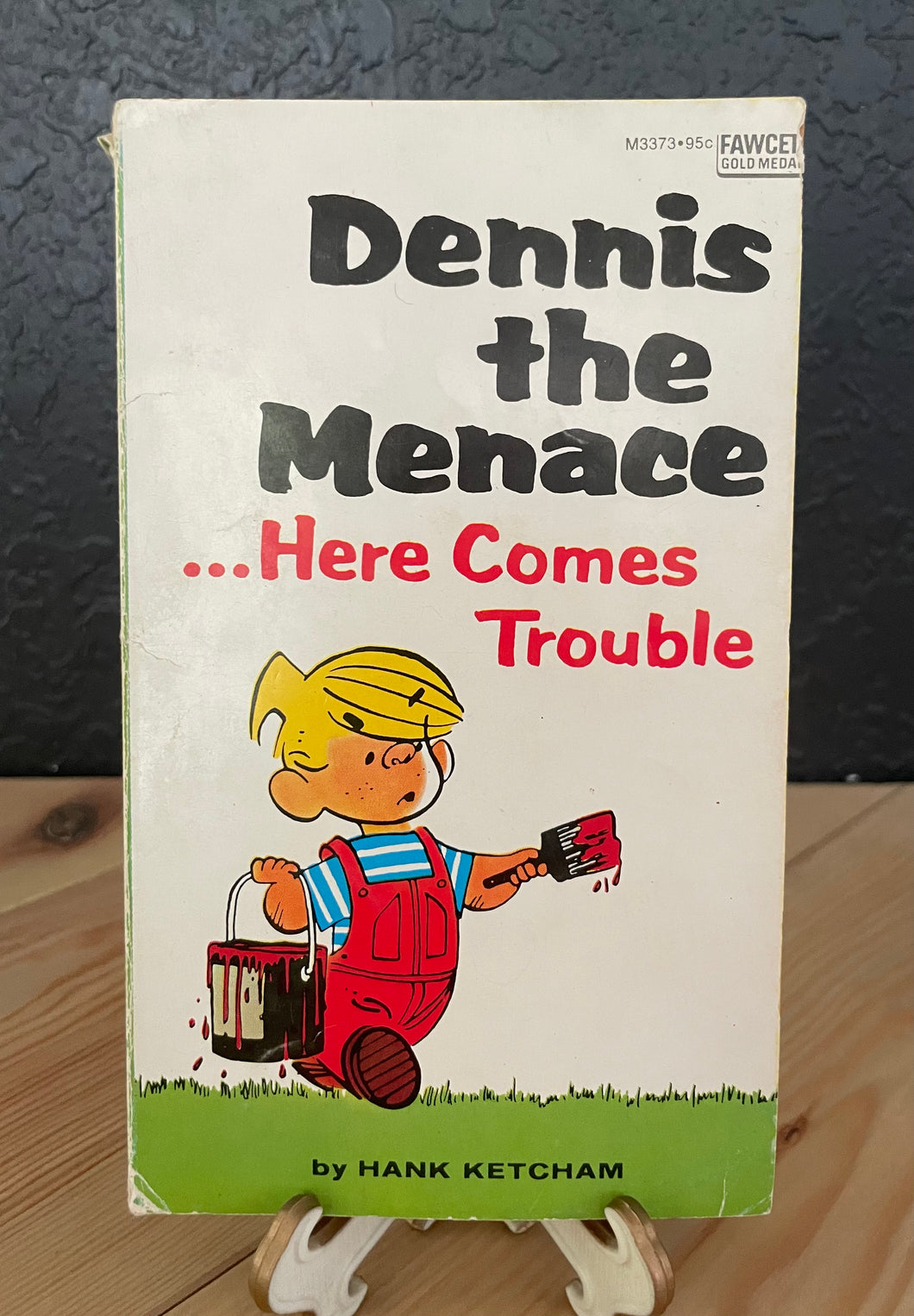 1966 “Dennis the Menace, Here Comes Trouble” Vintage Paperback Book