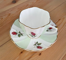 Load image into Gallery viewer, Vintage Crownford Rose Bone China Porcelain Tea Cup &amp; Saucer
