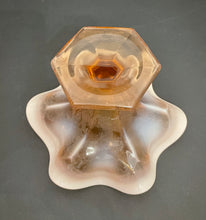 Load image into Gallery viewer, Vintage Fenton Opalescent Marigold Ruffle Compote

