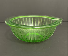 Load image into Gallery viewer, Vintage Vaseline Glass Mixing Bowl with Spout
