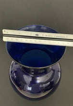Load image into Gallery viewer, Vintage Cobalt Glass Vase
