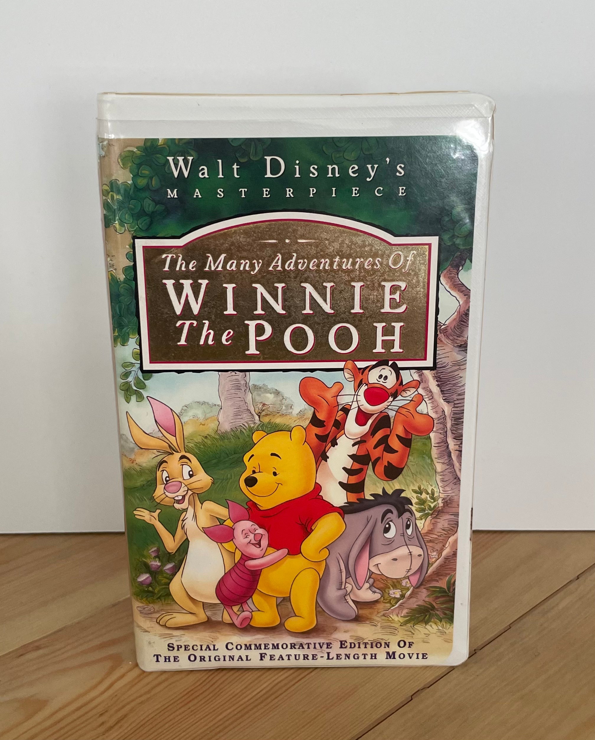 the many adventures of winnie the pooh 1996 vhs