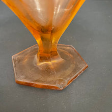 Load image into Gallery viewer, Vintage Fenton Opalescent Marigold Ruffle Compote
