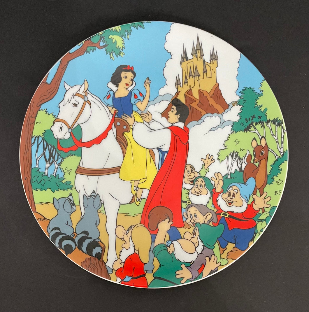 Vintage Disney’s Snow White 1st Edition Limited Porcelain Plate