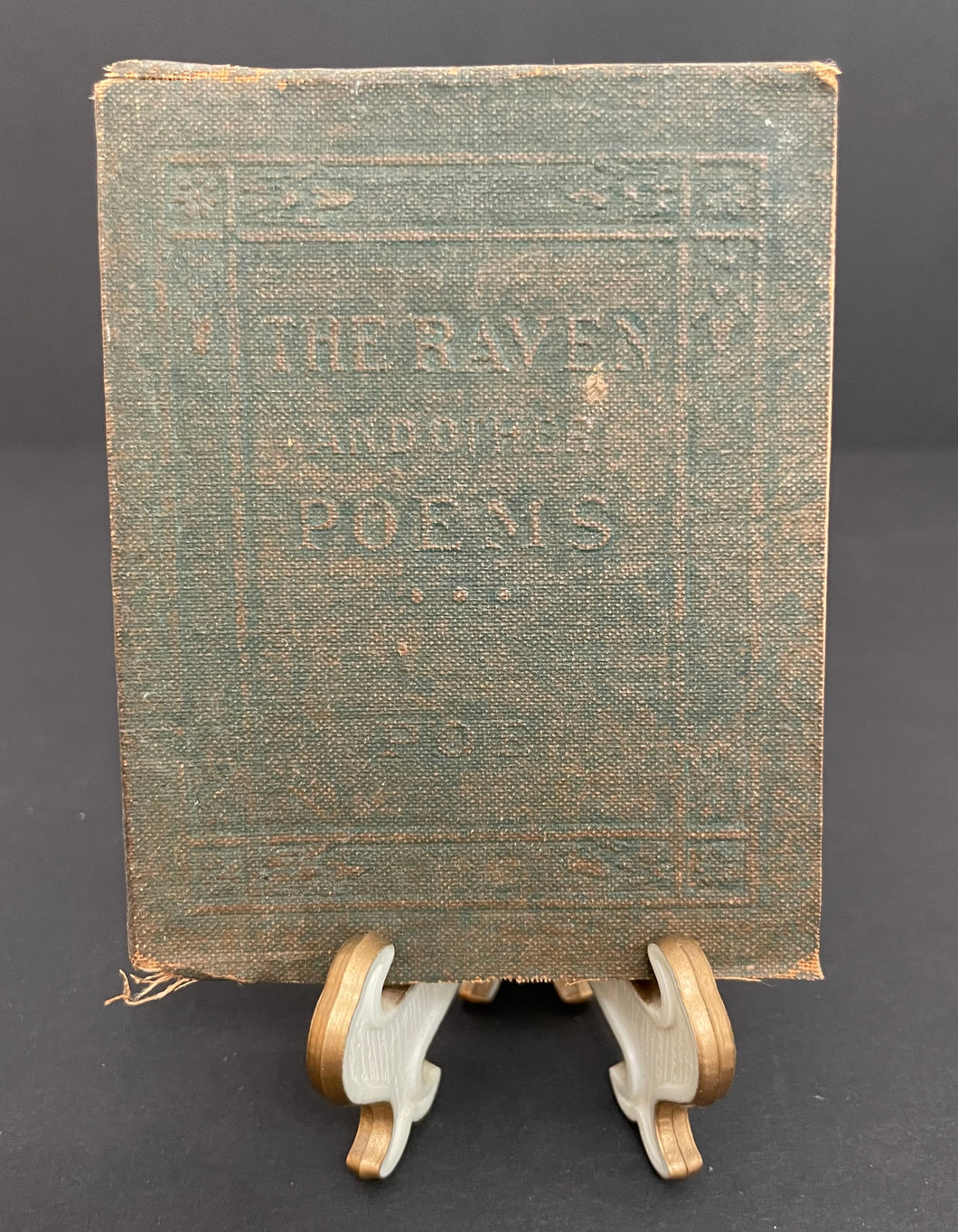 Antique Little Leather Library “The Raven and Other Poems” Vol II by Edgar Allen Poe Book