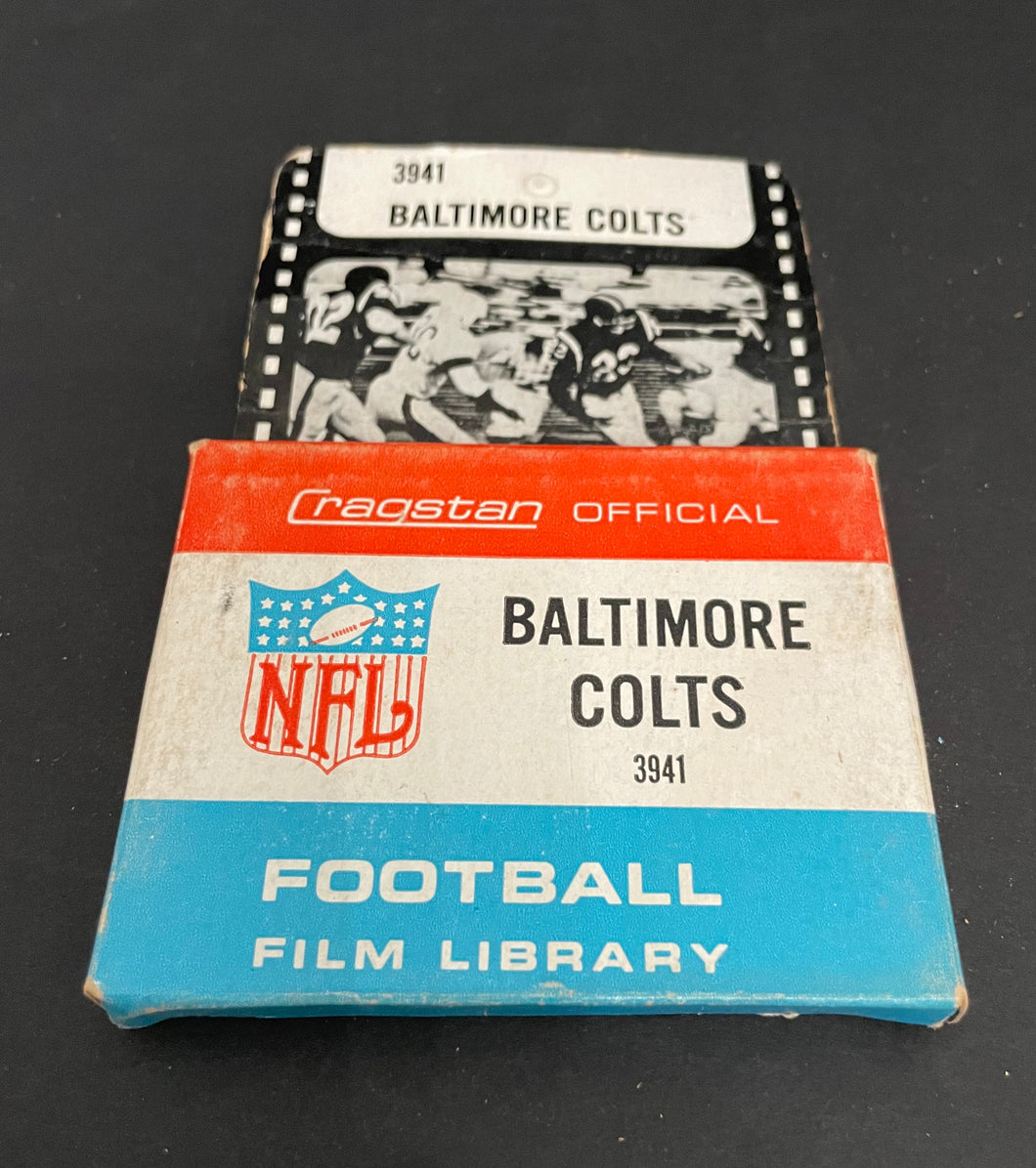 Vintage Ragstan NFL Baltimore Colts Film Library 8MM