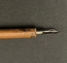 Load image into Gallery viewer, Antique Victorian Walnut Quill Pen
