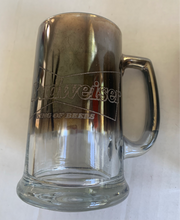 Load image into Gallery viewer, Vintage Mercury Glass Budweiser Beer Mugs
